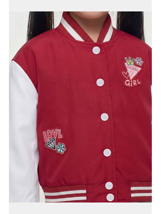 Guess Kids Guess Kids Kurtka przejściowa 183034 Różowy Classic Fit