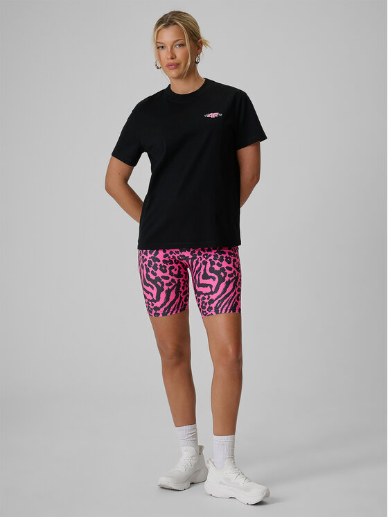 4F 4F T-Shirt FOB SUMMER Czarny Loose Fit