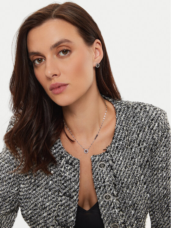 Guess Guess Kolczyki JUBE04 645JW Srebrny