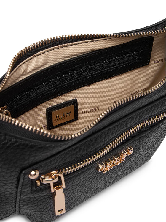 Guess Guess Дамска чанта Marsha Mini HWBG95 01720 Черен