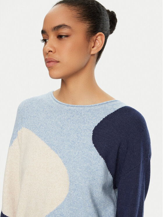 Olsen Olsen Pulover 11004260 Albastru Regular Fit