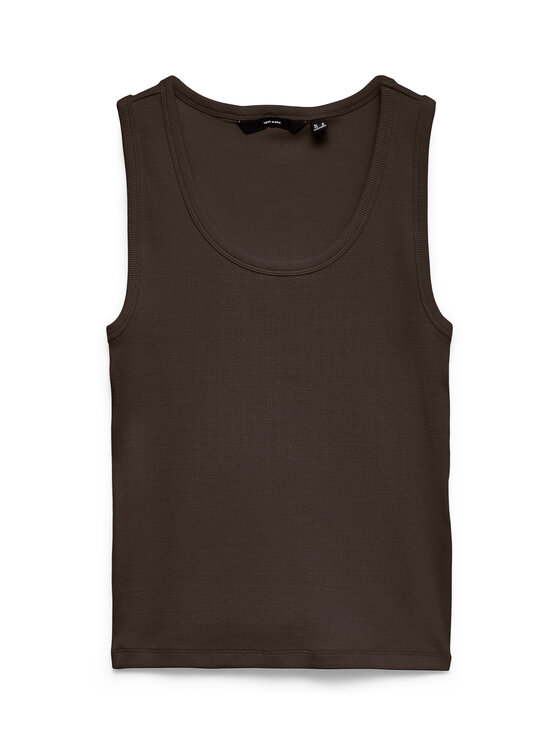 Vero Moda Vero Moda Top Chloe 10344951 Tamno smeđa Relaxed Fit