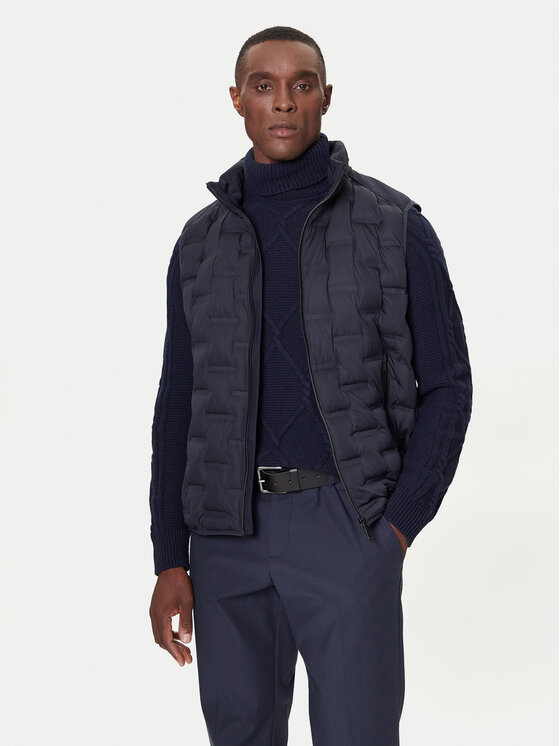 Bugatti Bugatti Bodywarmer 875100 81052 M Dunkelblau Regular Fit