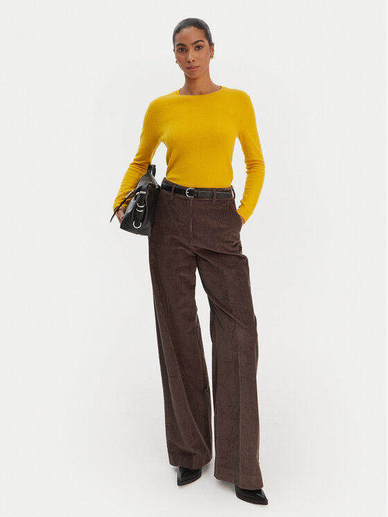 United Colors Of Benetton United Colors Of Benetton Džemper 1002D1K01 Žuta Regular Fit