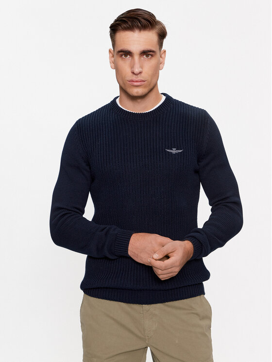 Aeronautica Militare Aeronautica Militare Maglione 232MA1453L409 Blu scuro Regular Fit