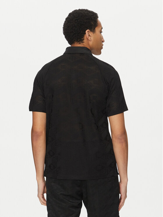 HUGO HUGO Polo Dompoli 50535150 Czarny Relaxed Fit