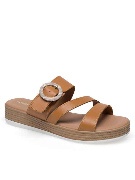 Lasocki Lasocki Pantoletten WFA2719-2Z Braun