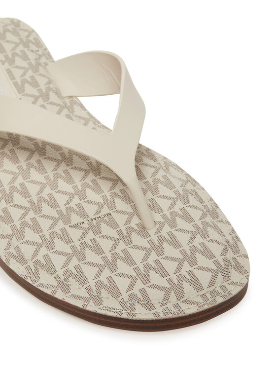 MICHAEL Michael Kors MICHAEL Michael Kors Flip flop 40S5KOFA2L Écru