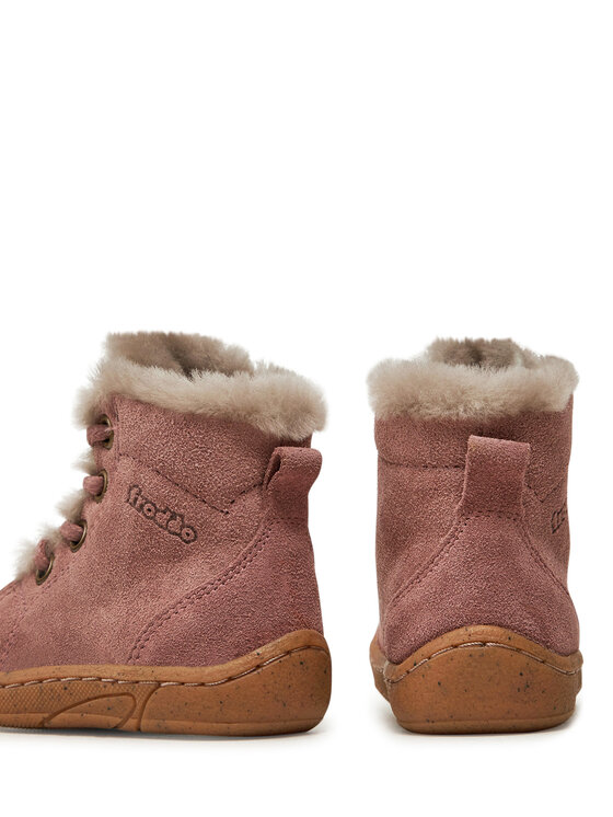 Froddo Froddo Gležnjače Minni Suede Laces G2110140 M Ružičasta