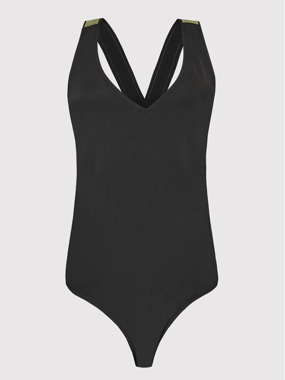 Calvin Klein Swimwear Costum de baie KW0KW01667 Negru