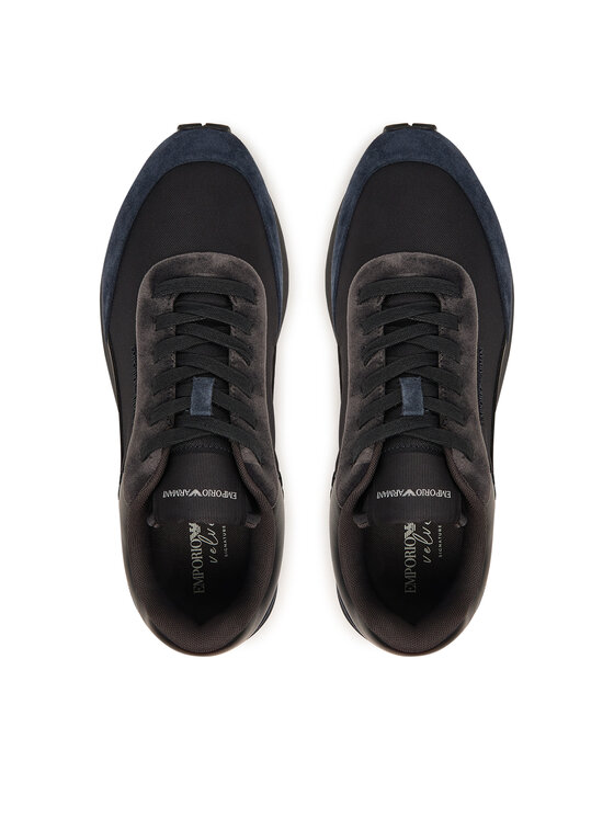 Emporio Armani Emporio Armani Sneakersy EM004839 AF29491 Čierna