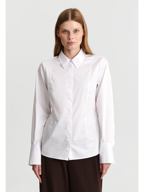TATUUM TATUUM Koszula ZAO Biały Fitted Fit