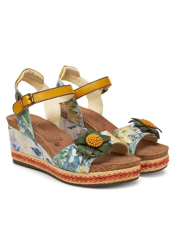 Laura Vita Laura Vita Espadryle Facyo 06 Kolorowy