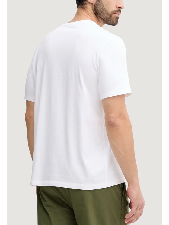 Calvin Klein Jeans Calvin Klein Jeans T-Shirt SS 20S CK MACRO AOP Λευκό Casual Fit