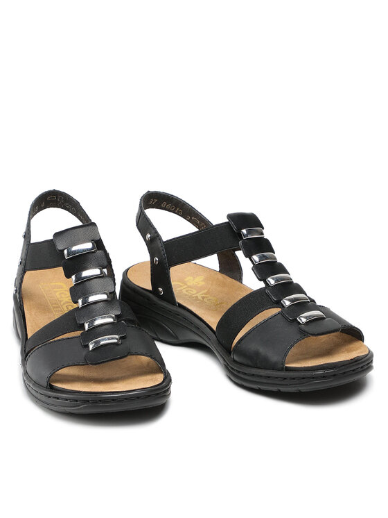 Rieker Rieker Sandali 64580-00 Nero