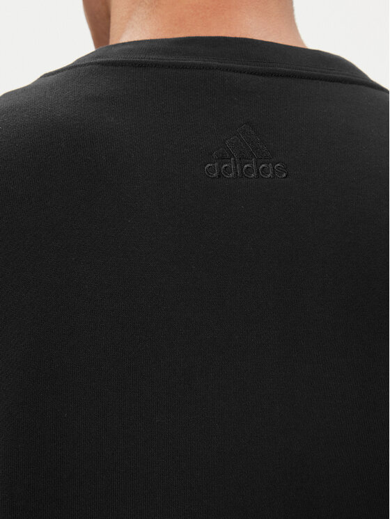 adidas adidas Jopa Essentials French Terry Big Logo Sweatshirt IC9324 Črna Regular Fit