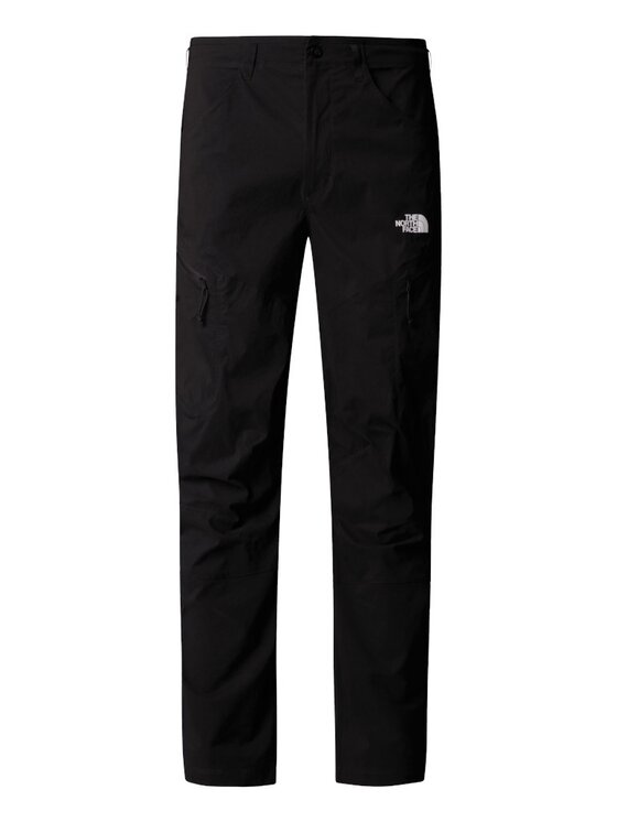 The North Face The North Face Spodnie materiałowe Exploration Reg Tapered Pant Czarny Regular Fit