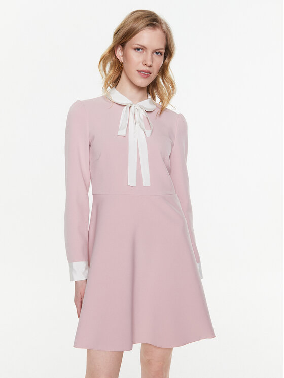 Red Valentino Vsakodnevna obleka 2R3VAHC55MJ Roza Regular Fit