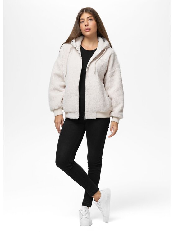 PITBULL PITBULL Bluza DAISY Beżowy Regular Fit
