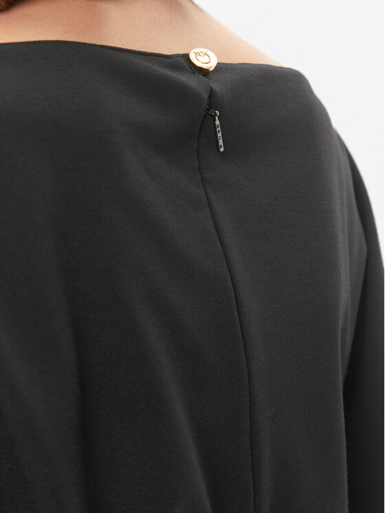 PINKO Pinko Vsakodnevna obleka Bolt 102291 A1CT Črna Regular Fit