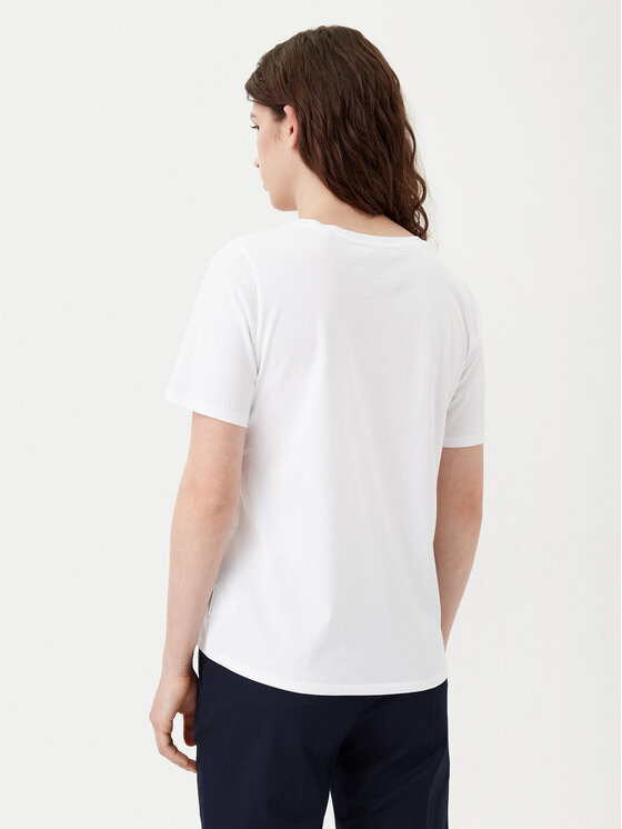 Marc O'Polo Marc O'Polo Póló B01207251331 Fehér Regular Fit