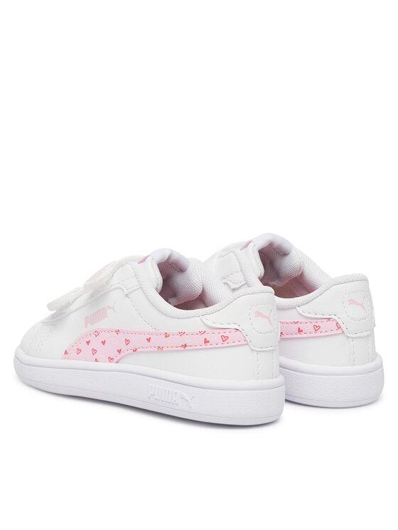 Puma Puma Sneakersy Puma Smash 3.0 Hearty V Inf 405639 01 Biela