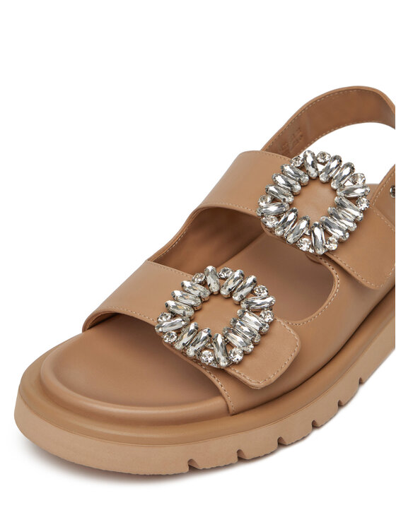 Eva Minge Eva Minge Sandali SNOWDROP-I75-563 Beige