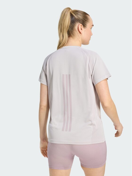 adidas adidas Koszulka techniczna 161463 Fioletowy Regular Fit