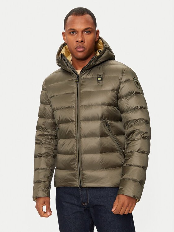 Blauer Blauer Μπουφάν πουπουλένιο 24WBLUC03023 683EG Πράσινο Regular Fit