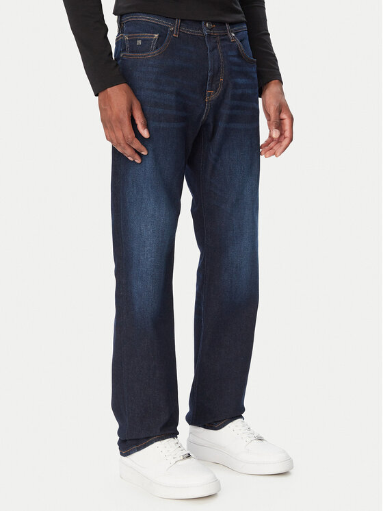 KARL LAGERFELD KARL LAGERFELD Jeansy 265501 564857 Granatowy Regular Fit