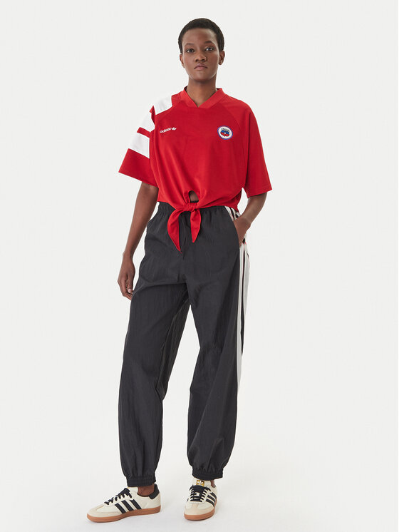 adidas adidas Marškinėliai Chile Reconstructed Bringback KD0968 Raudona Loose Fit