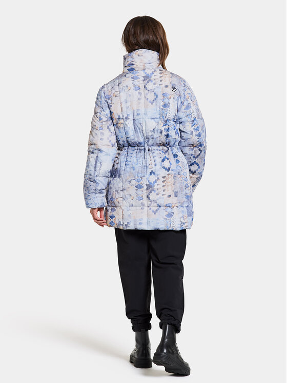 Didriksons Didriksons Parka Sia Aop Wns Parka 504810 Kék Standard Fit