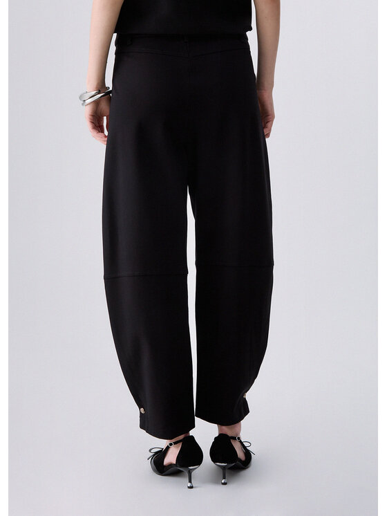 Liu Jo Liu Jo Spodnie materiałowe WF6086J918922222 Czarny Regular Fit