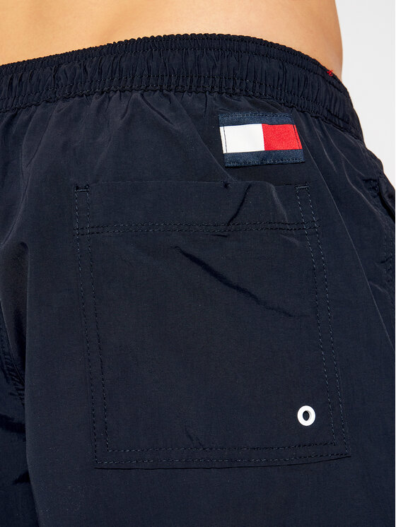 Tommy Hilfiger Tommy Hilfiger Плувни шорти UM0UM02048 Тъмносин Slim Fit