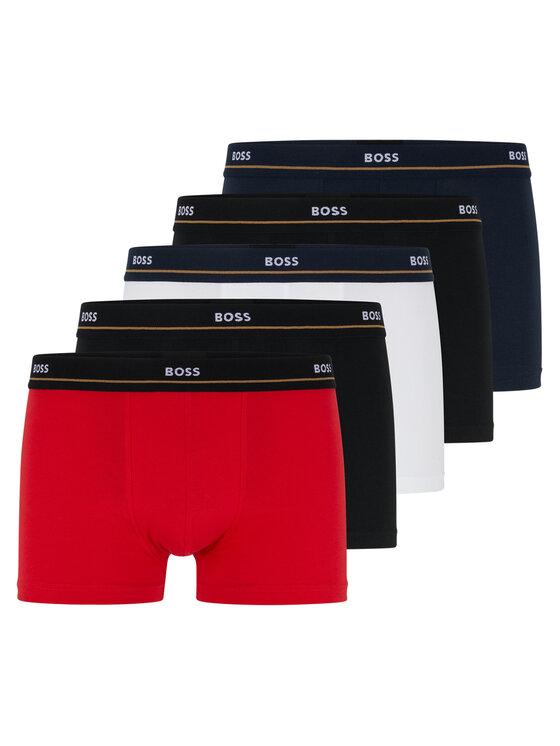 Set di 5 boxer 50483636 Multicolore