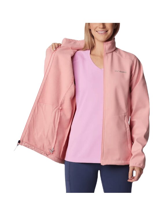 Columbia Columbia Kurtka softshell Kruser Ridge II Softshell 1771911680 Różowy Regular Fit