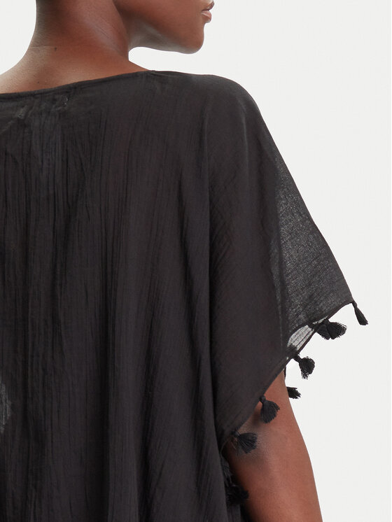 Seafolly Seafolly Strandkleid Amnesia 52162 Schwarz Regular Fit