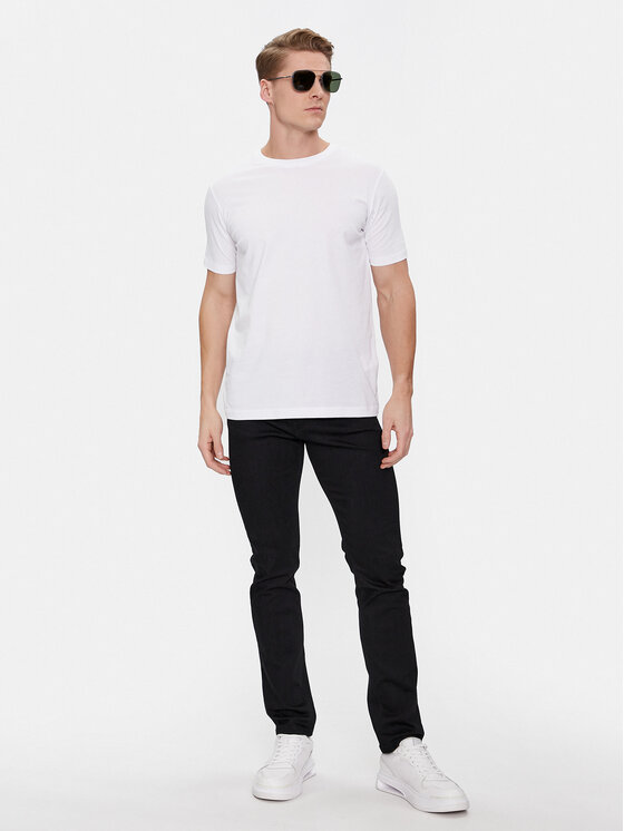 KARL LAGERFELD KARL LAGERFELD Póló szett 765000 500298 Fehér Slim Fit