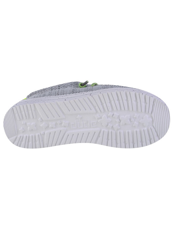 Hey Dude Hey Dude Sneakers Hey Dude Wally Youth Sox Grigio