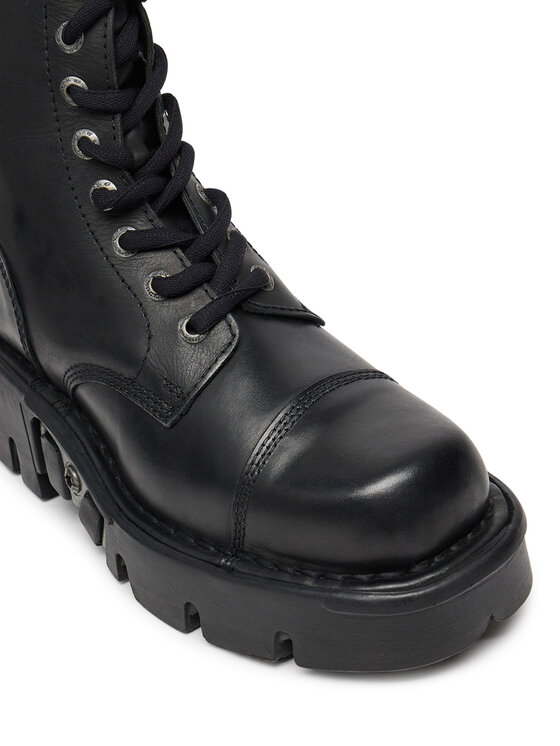 NEW ROCK NEW ROCK Bocanci M-NEWMILI083-S19 Negru