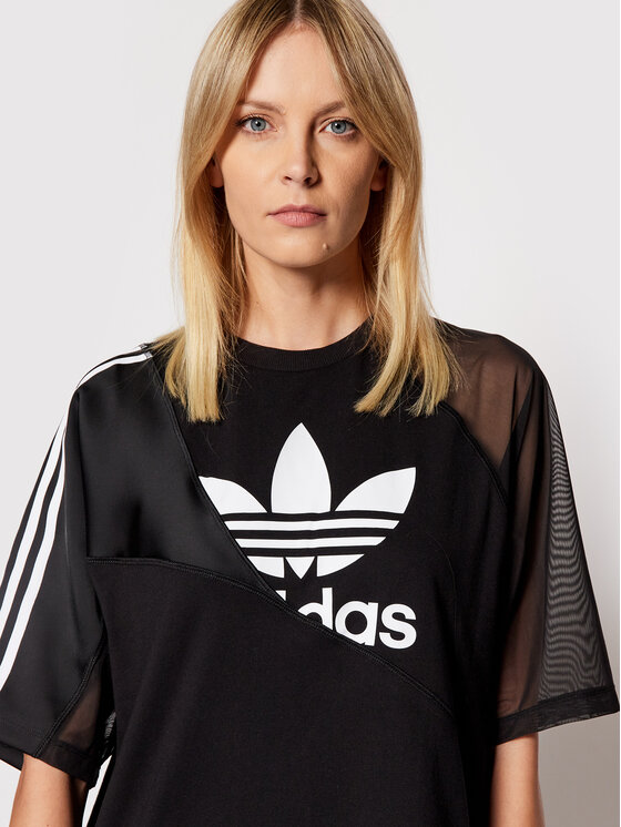 Vestito da giorno adicolor Split HC0637 Nero