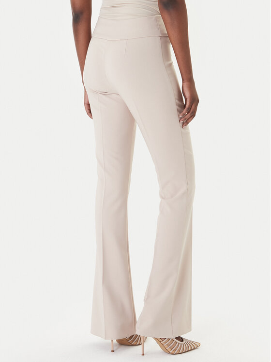 Rinascimento Rinascimento Hlače CFC0127876003 Bež Slim Fit