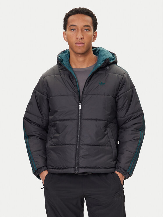 adidas adidas Зимно яке adicolor Reversible JX6447 Черен Regular Fit
