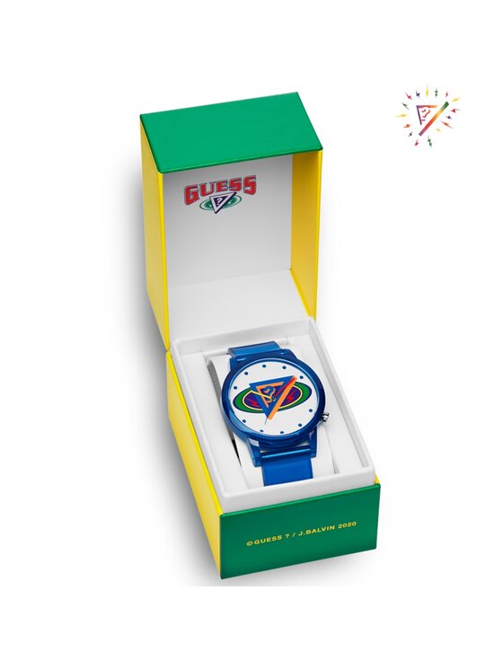 Guess Guess Zegarek V1049M1 Niebieski