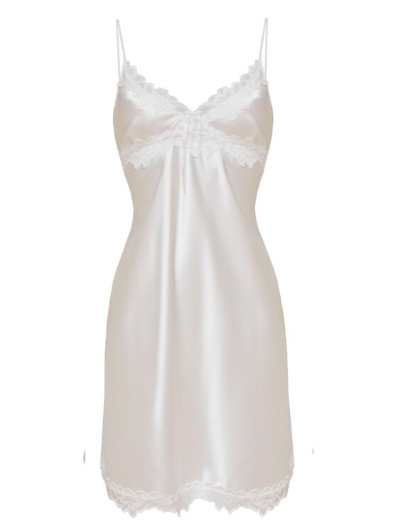 DKaren Lingerie DKaren Lingerie Halka Viola Écru Classic Fit