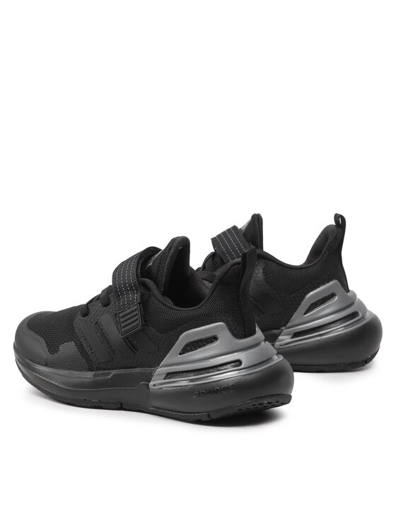 adidas adidas Snīkeri Rapidasport Bounce Sport Running Elastic Lace Top Strap Shoes HP2734 Melns
