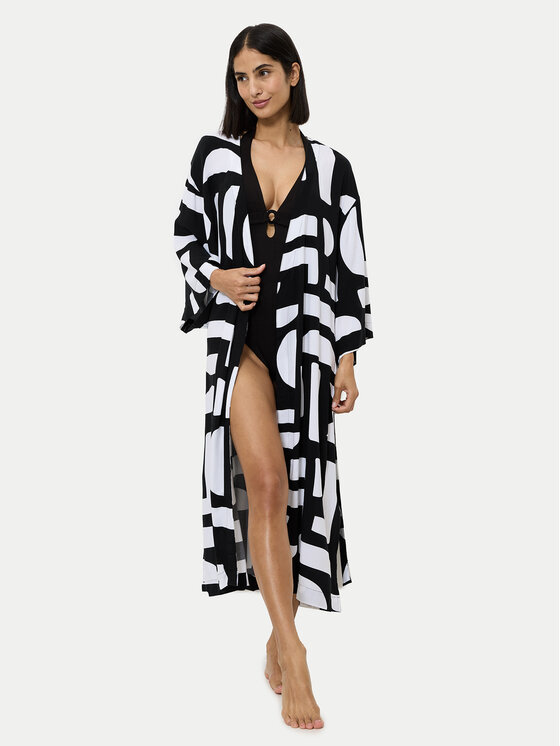Triumph Triumph Кімоно Beach MyWear 10222618 Чорний Relaxed Fit