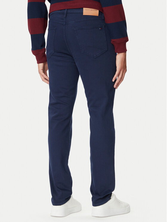 Tommy Hilfiger Tommy Hilfiger Traperice MW0MW44914 Tamnoplava Slim Fit