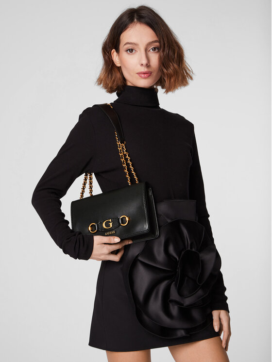 Guess Guess Τσάντα Izzy (VB) HWVB86 54210 Μαύρο