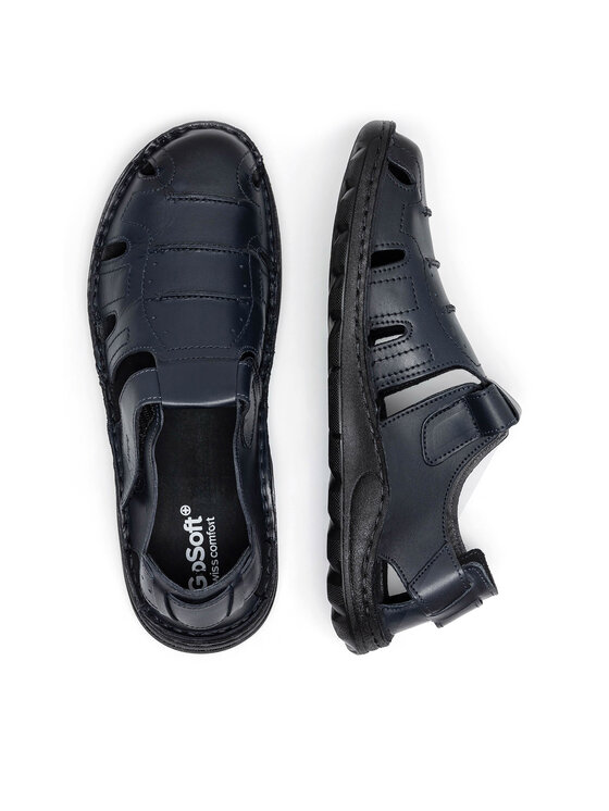 Go Soft Go Soft Sandalen ROMA-01 MI18 Dunkelblau